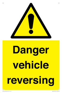 Danger Vehicles Reversing